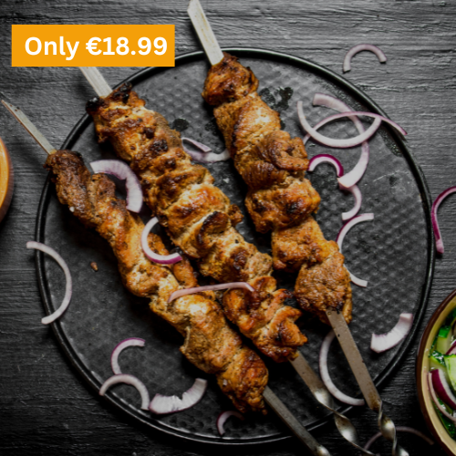 LAMB SHISH KEBAB PLATE